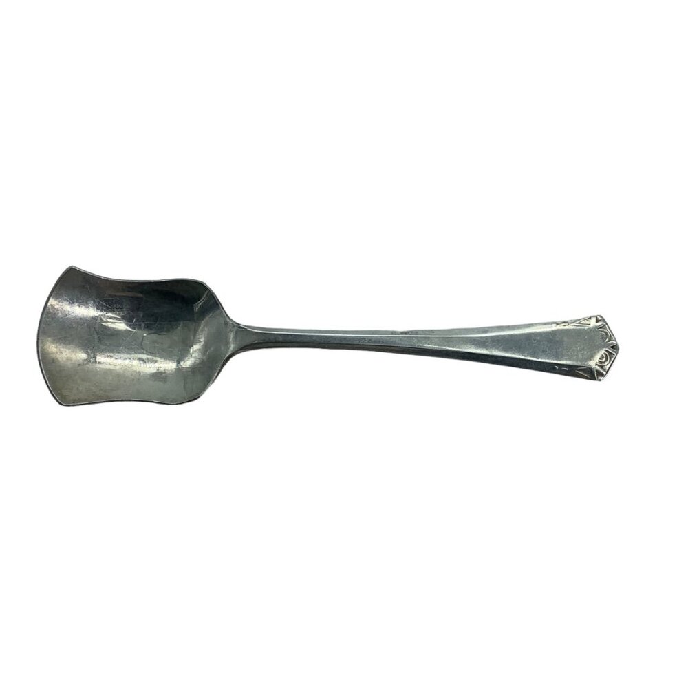 Vintage M.S. EPNS Sheffield‎ England Sugar Spoon Silverplate Elegant 6.25"